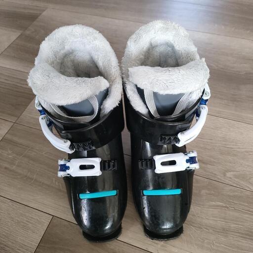 ◆ ジュニア スキー セット KAZAMA 110 スキーブーツ ストック Jr 子供用スキー・ブーツセット 110 スキー板110cmセット ストックブーツ