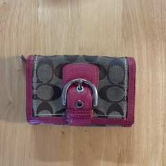 coach 二つ折り財布
