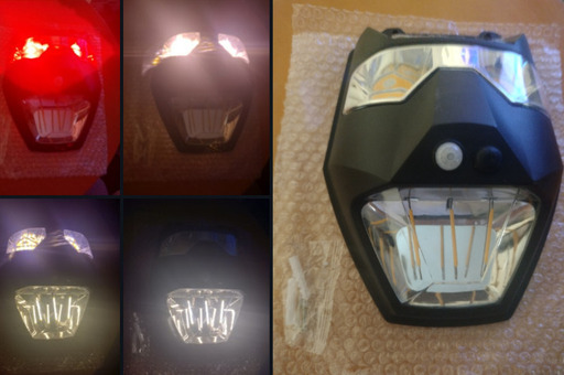 新品センサーライト虎