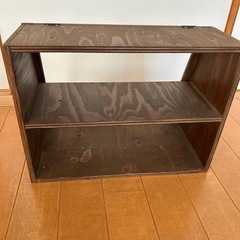 ハンドメイド  アンティーク風カフェオープンケースの画像