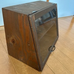 ハンドメイド  アンティーク風カフェオープンケースの画像