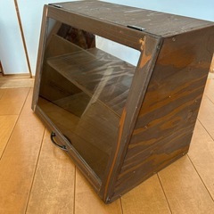 ハンドメイド  アンティーク風カフェオープンケースの画像