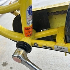 ジャンク　子供用自転車　サイズ18の画像