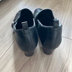 【値下げ】黒皮ショートブーツの画像