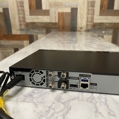 即日受渡❣️パナソニックHDD&ブルーレイレコーダー4K対応Wチューナー21000円の画像