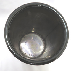 骨董・民芸品 輪島塗 花器 花瓶 漆器 鶴 黒 金彩 【キモノオフ野々市若松店】の画像