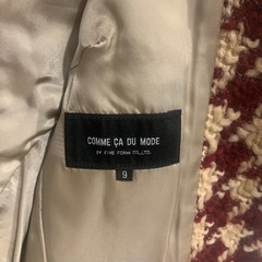 コムサ　ファーコートの画像