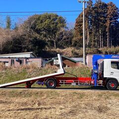 【J-0033】日野レンジャー FE7JLA 増トン ローダー セルフローダー H23年式 6700kg 4段フックイン タダノ 2.93t ウインチ付 車検付の画像