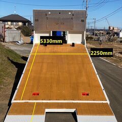 【J-0033】日野レンジャー FE7JLA 増トン ローダー セルフローダー H23年式 6700kg 4段フックイン タダノ 2.93t ウインチ付 車検付の画像