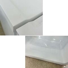 冷蔵庫 2ドア 121L 2017年製 Haier JR-N121A 100Lクラス ホワイト 白 ハイアール 小さめ コンパクト 家電 キッチン家電 札幌 西野店の画像