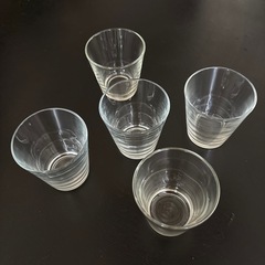 ガラスコップ　5個セット