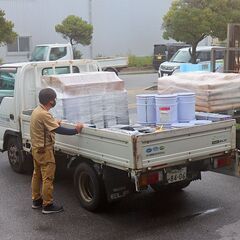 【🏝️宮古島・正社員】塗料業界（配達・フォークリフト・調色）の画像