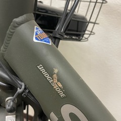 きまりました　BRIDGESTONE STEPCRUZ ブリジストン ステップクルーズe  マットカーキ 3段 26インチの画像