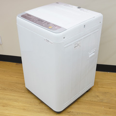 Panasonic (パナソニック) 洗濯機 全自動電気洗濯機 縦型 NA-F50B11-S 5.0kg 17年製 簡易乾燥機能付 シルバー 一人暮らし 【コンプオフ金沢野々市店】の画像