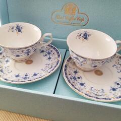 【未使用】White Bone kcme カップ＆ソーサー 菊花...