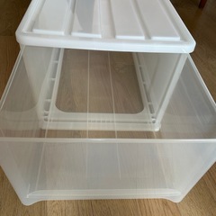 押入れ収納ケース　二個セットの画像