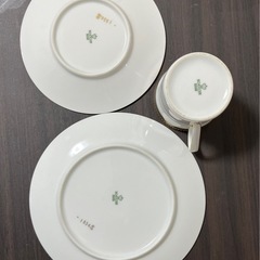 SCHERZER マグカップ　ソーサー　ケーキ皿　セットの画像