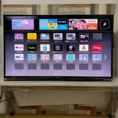 即日受渡❣️パナソニック65型液晶テレビ2番組同時録画　DAZN視聴可42500円の画像