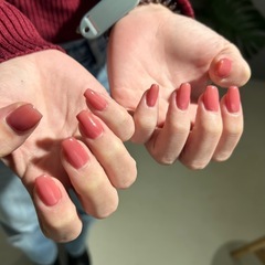 ジェルネイル　ワンカラーorマグネット¥2500