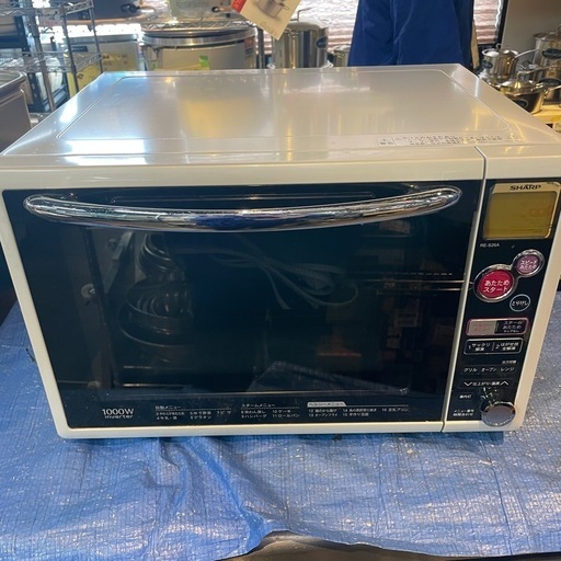 【引き取り限定】中古品　電子レンジ　SHARP 2008年製