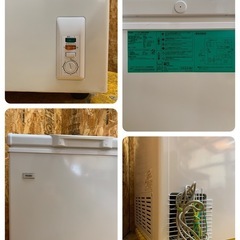 a(6933) ハイアール ノンフロン電気冷凍庫 JF-NC103F-1 W570D565H885 2022年製 103L 飲食店 厨房 店舗 中古 直接お引き取りも歓迎 大阪の画像