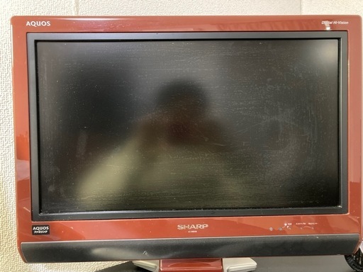 【明日まで値下げ】SHARP テレビ　￥3,000→￥1,000