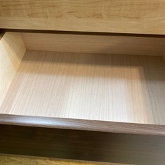 3/18🌸値下げしました！⭐️人気⭐️関家具 3段ローチェスト ナチュラル モダンデザイン スライドレール No.1771 KEの画像