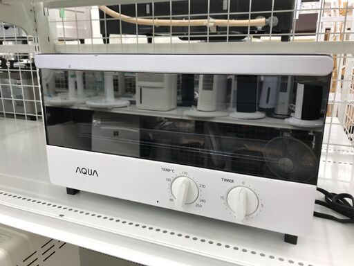 ★ジモティ割あり★ AQUA オーブントースター AQT-WA11（W)  2022年製 動作確認／クリーニング済み KJ7744