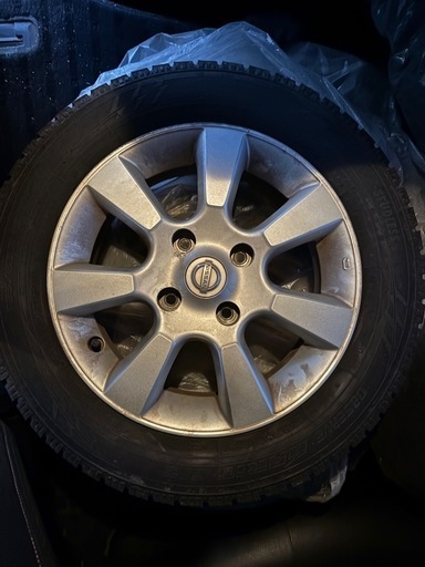 2シーズン使用　185/65-15　2021年製　TOYOスタッドレス+アルミホイール　4本セット