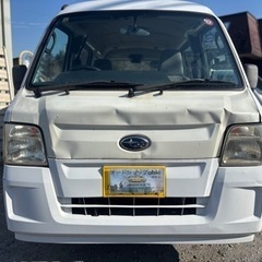 スバル サンバー 激安軽バン★総額6.8万円★車検付き 冷暖房確認済み！ETC タイヤバリ山 タイミングベルト交換済み！早いもの勝ち！の画像