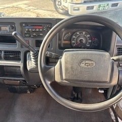 スバル サンバー 激安軽バン★総額6.8万円★車検付き 冷暖房確認済み！ETC タイヤバリ山 タイミングベルト交換済み！早いもの勝ち！の画像
