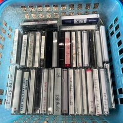 カセット詰め合わせ　10分もの多い　35本箱付き