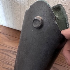 信楽焼　花瓶の画像