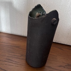 信楽焼　花瓶の画像