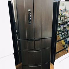 三菱　ノンフロン冷凍冷蔵庫　MR-E45P-PW1　445L　2...