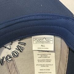 【希少】パタゴニア patagonia キャップ ネイビー+グレーの画像