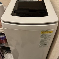 本日限定パナソニック 電気洗濯乾燥機 NA-FW80S1 2014年製 (mumu