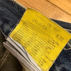 Wrangler BROKEN TWILL DENIM 30x34 ラングラーの画像