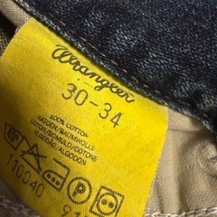 Wrangler BROKEN TWILL DENIM 30x34 ラングラーの画像