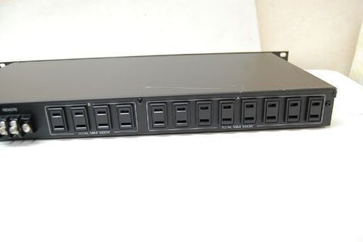 ② ジャンク扱い TOA 主電源パネル PD-150 AC POWER DISTRIBUTOR 電源分配器 パワーコントローラー 業務用 スタジオ 札幌市 清田区 平岡