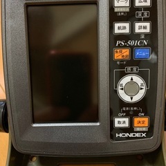 値下げしました魚探ホンデックス501CNの画像