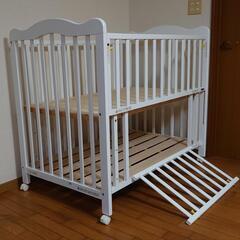 大和屋　ハイタイプベビーベッド　標準サイズです