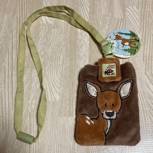 【新品・タグ付き】NICI ★ バンビ ネックポーチ　希少