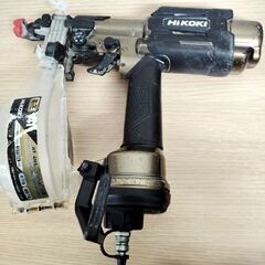 ハイコーキ 41mm 高圧ねじ打機 WF4HS 現状品 ゴーグル＆説明書付き エアーツール 工具 ケース付き HiKOKI 札幌市 中央区 南12条店の画像
