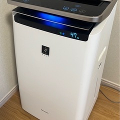  【取引終了】シャープ 加湿空気清浄機 KI-NP100-W SHARP