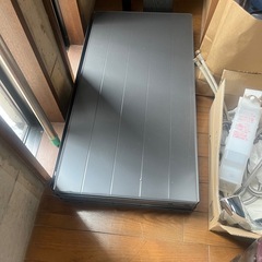 スチールラック　二台　サビなし　棚板多数の画像
