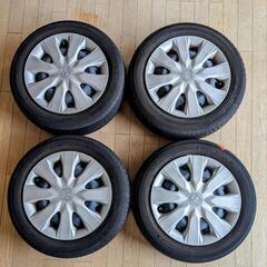 ラジアルタイヤ/スチールホイール 4本セット 155/65R14...