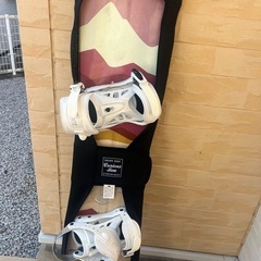 スノボーセット　ウエア　ブーツ　ビンディングの画像