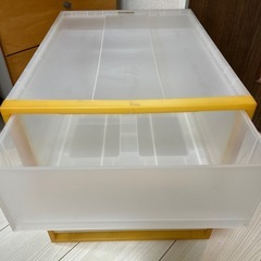 無印良品　クリアケースの画像