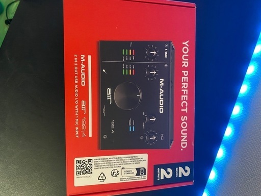 オーディオインターフェース　M-AUDIO air192|4